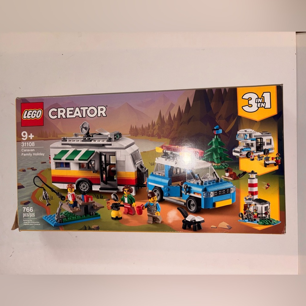 New Lego Creator 31108 3in1 Caravan Family Holiday Vacation